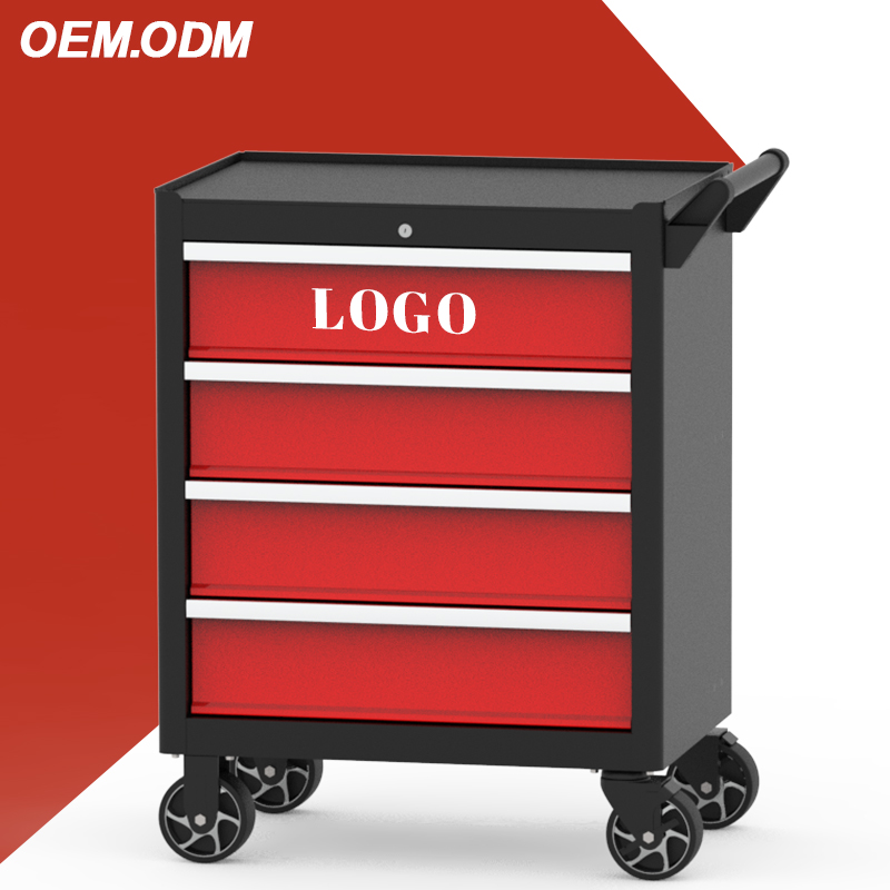 Tools Trolley For Workshop - 중국 OEM 도매 4단 서랍형 롤링