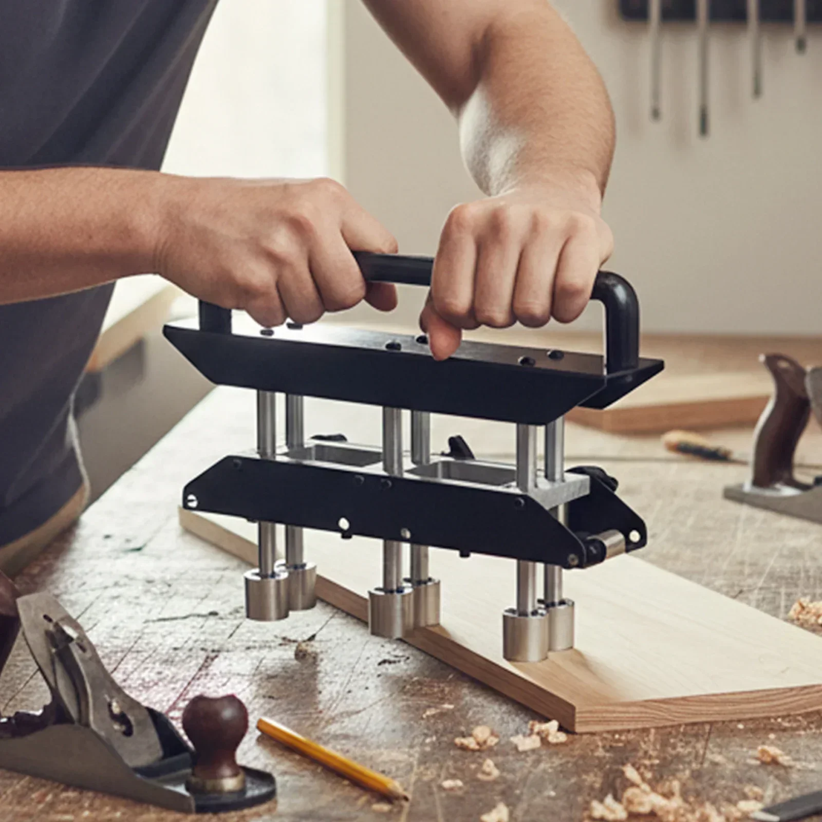 Workshop Hand Tools And Equipment - 3-스테이션 금속 벤더 롤링 툴 엣지