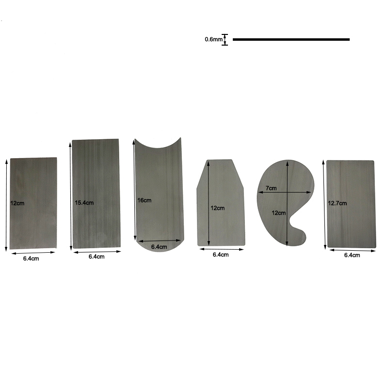 Card Scraper Cabinet - 목공 카드 스크레이퍼 세트 두꺼운 경화