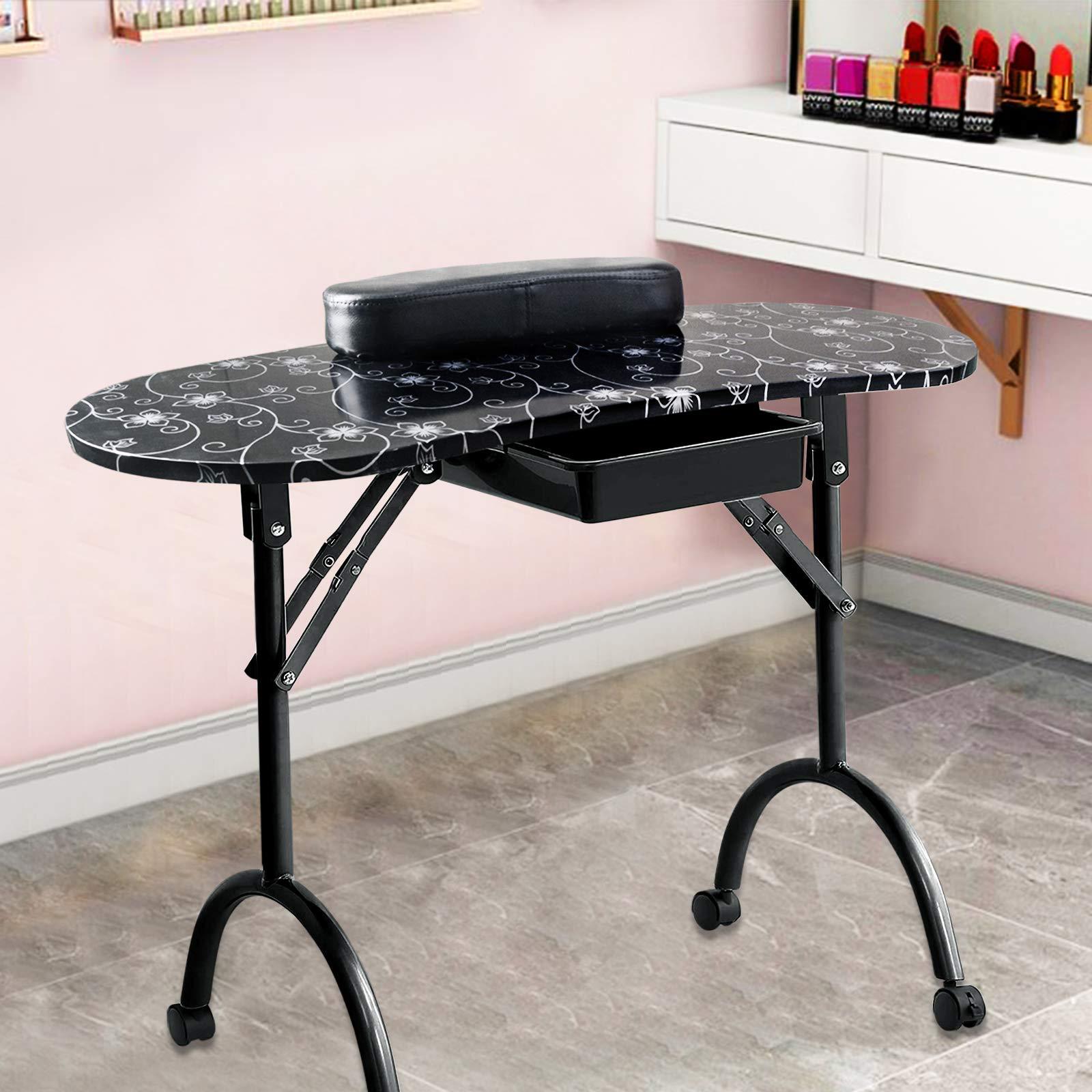 Workbench Portable Fold - 패턴 네일 테이블 모던 심플 네일