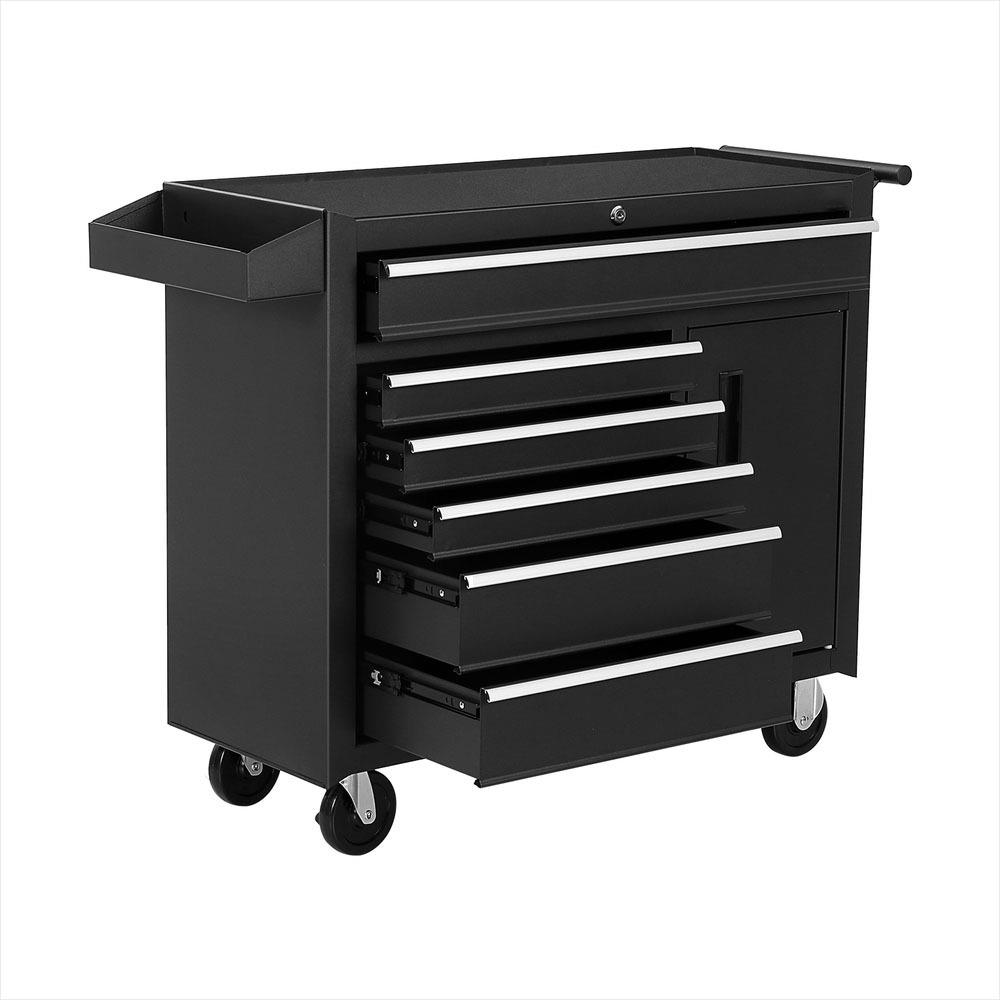 6단 서랍 공구함 수납 트롤리, 차고 및 작업장 정리용 - Tools Trolley For Workshop 리뷰 및 가격