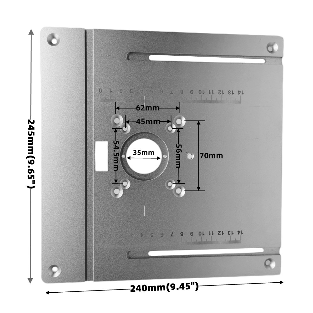 알루미늄 라우터 테이블 삽입 플레이트 마이터 게이지 가 - Router Table Insert 리뷰 및 가격