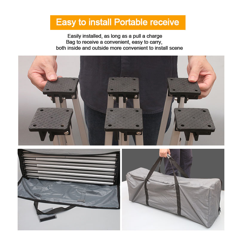 빠른 텔레스코픽 브래킷 4/6 다리 다기능 접이식 테이 - Workbench Portable Fold 리뷰 및 가격