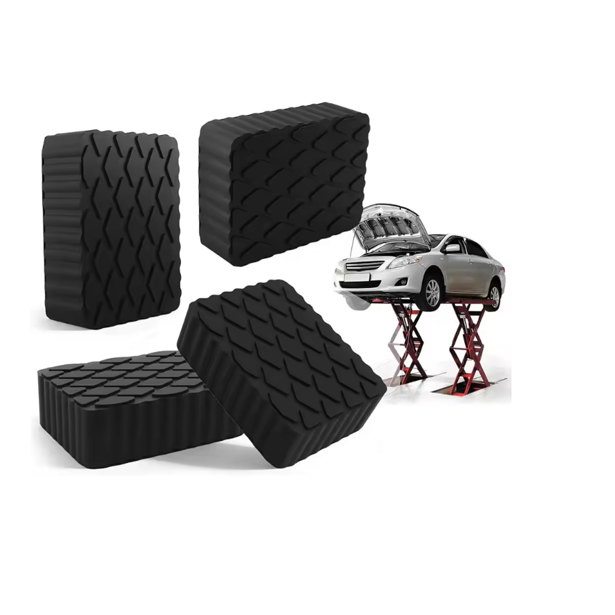 고무 지지 패드, 차량 리프팅 도구, 자동차 정비소용  - Car Workshop Tools And Equipment 리뷰 및 가격