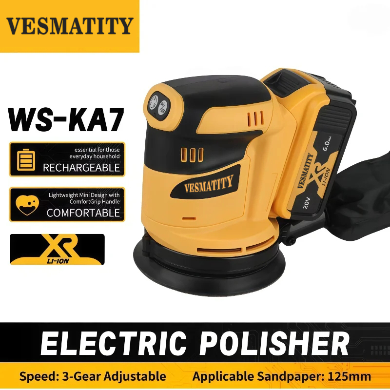 VESMATITY 건설 작업장 도구 오비탈 샌더 속도  - Tools For Woodworking Workshop 리뷰 및 가격