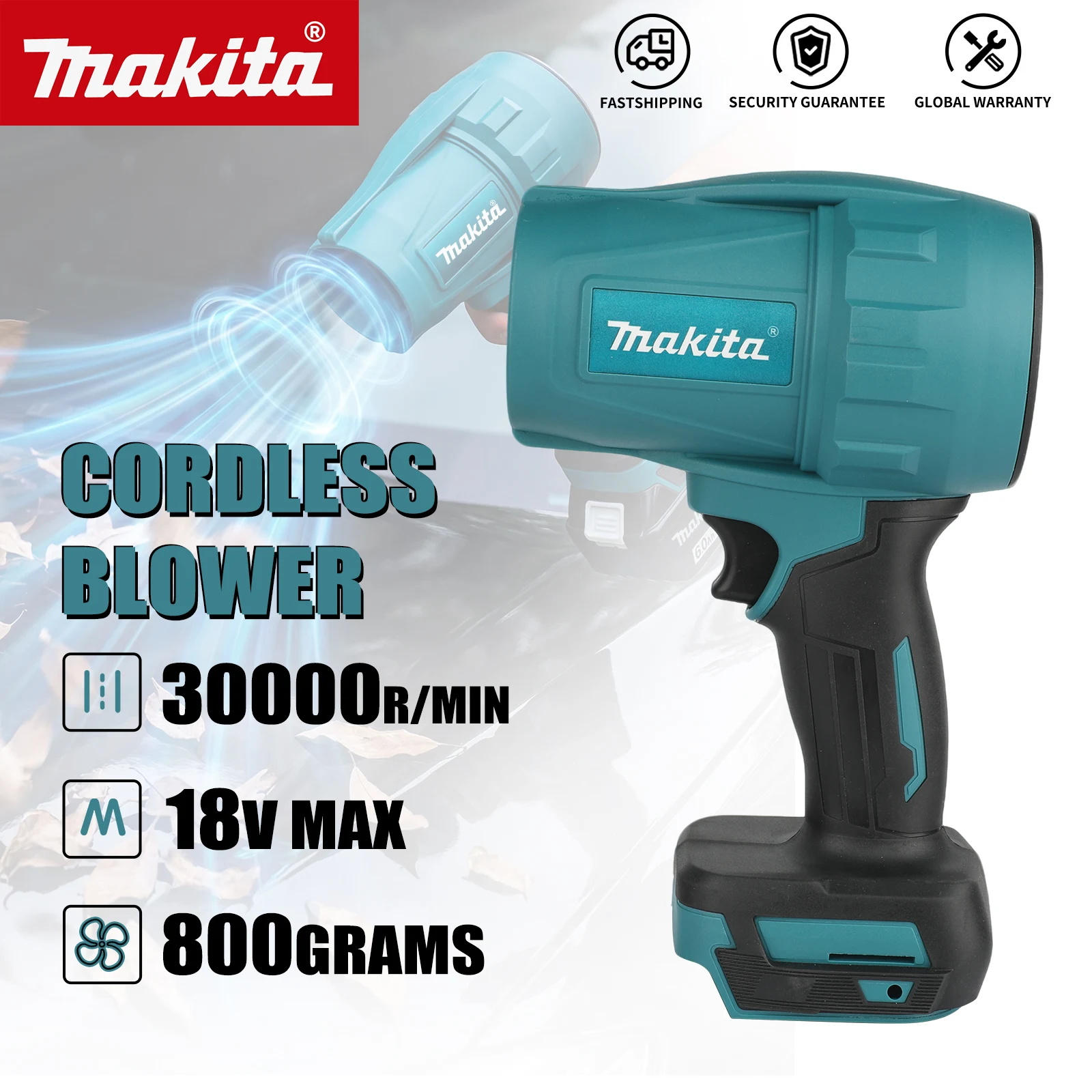 마키타 B30 18V 무선 에어 블로워(속도 조절 기능 - Workshop Cleaning Tools 리뷰 및 가격