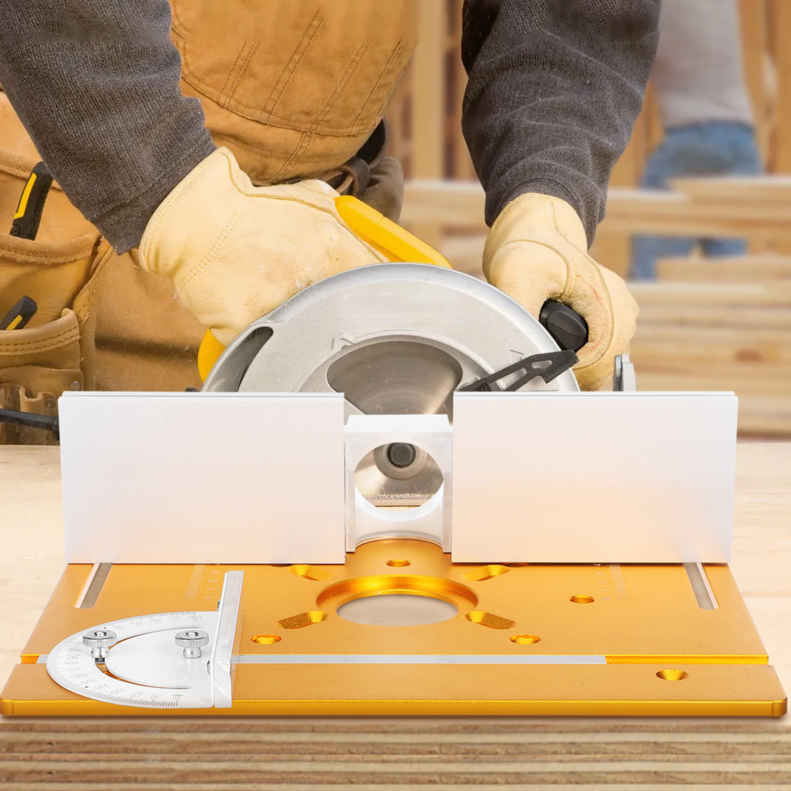 1세트 알루미늄 합금 라우터 테이블 삽입판, 목공 작업 - Router Table Insert 리뷰 및 가격