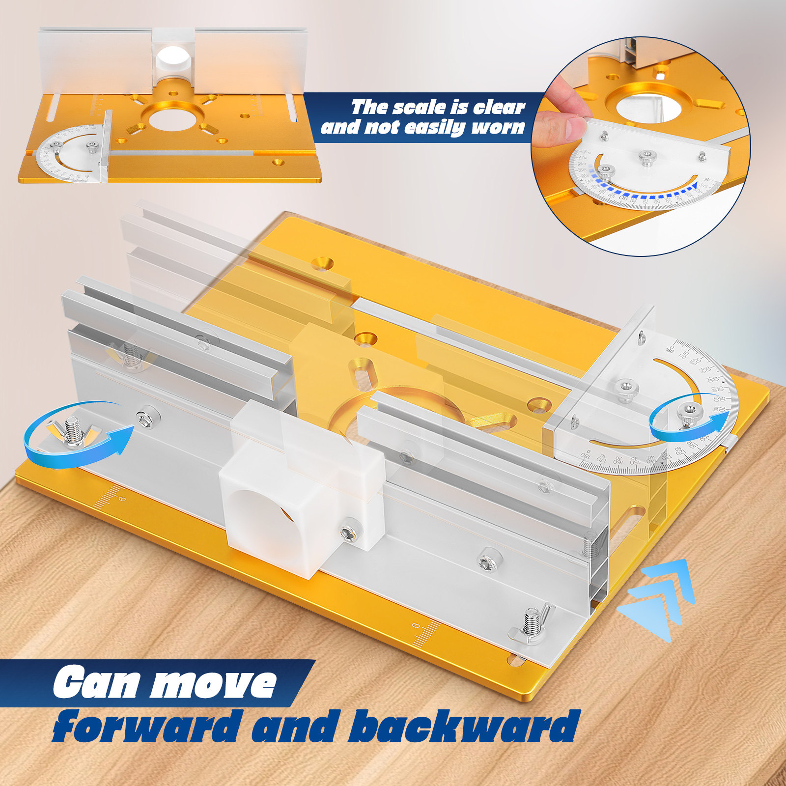 1세트 알루미늄 합금 라우터 테이블 삽입판, 목공 작업 - Router Table Insert 리뷰 및 가격