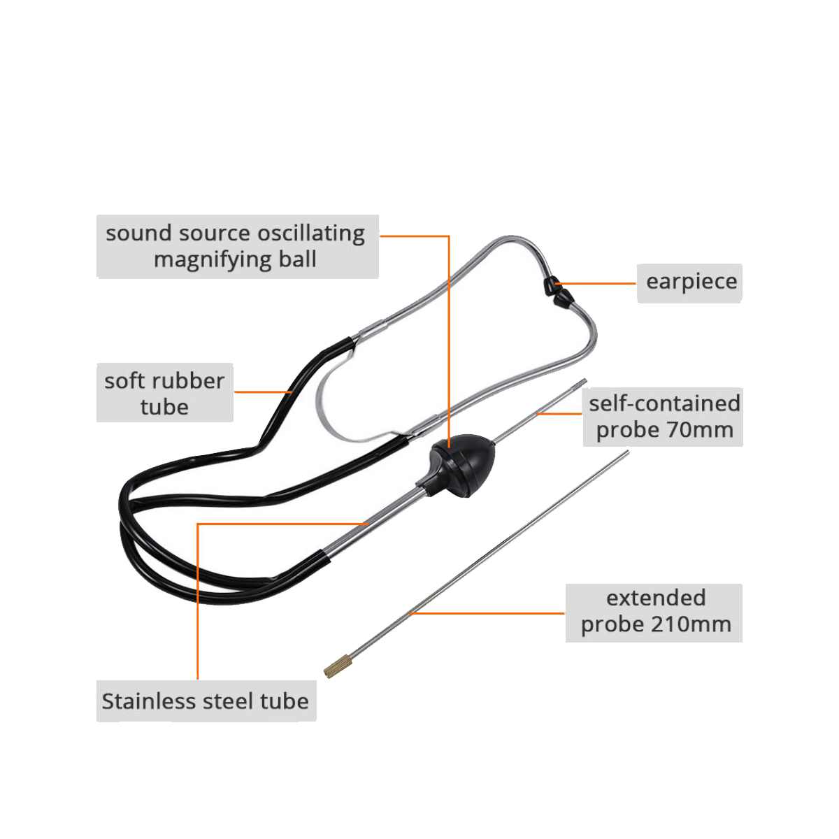 자동차 청진기 기계식 자동차 실린더 도구 도구 증폭 검 - Car Workshop Tools And Equipment 리뷰 및 가격