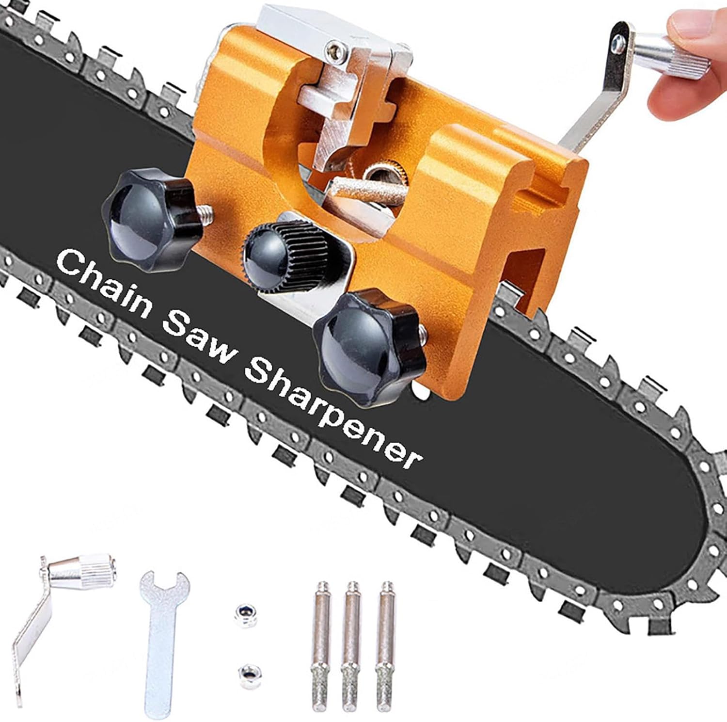 휴대용 수동 체인톱 날 연마기 도구 버 그라인딩 스톤  - Workshop Cleaning Tools 리뷰 및 가격