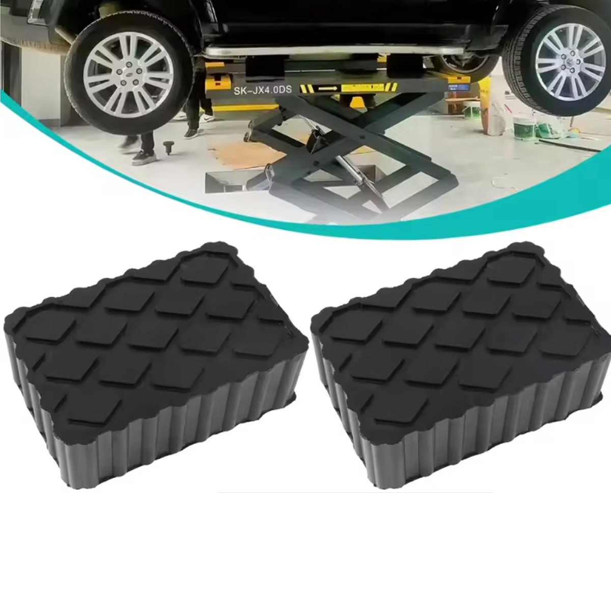 고무 지지 패드, 차량 리프팅 도구, 자동차 정비소용  - Car Workshop Tools And Equipment 리뷰 및 가격