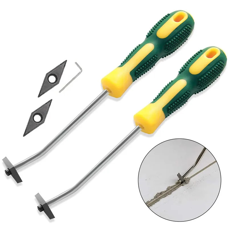 교체 가능한 세라믹 타일 그라우트 제거기 텅스텐 스틸  - Workshop Cleaning Tools 리뷰 및 가격