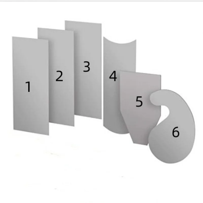 고급 6개 세트 목공용 카드 스크레이퍼, 두꺼운 재질로 - Card Scraper Cabinet 리뷰 및 가격