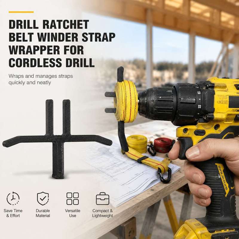 무선 드릴 벨트 감기기구 스트랩 랩퍼 와이어 관리 부착 - Tools For Woodworking Workshop 리뷰 및 가격
