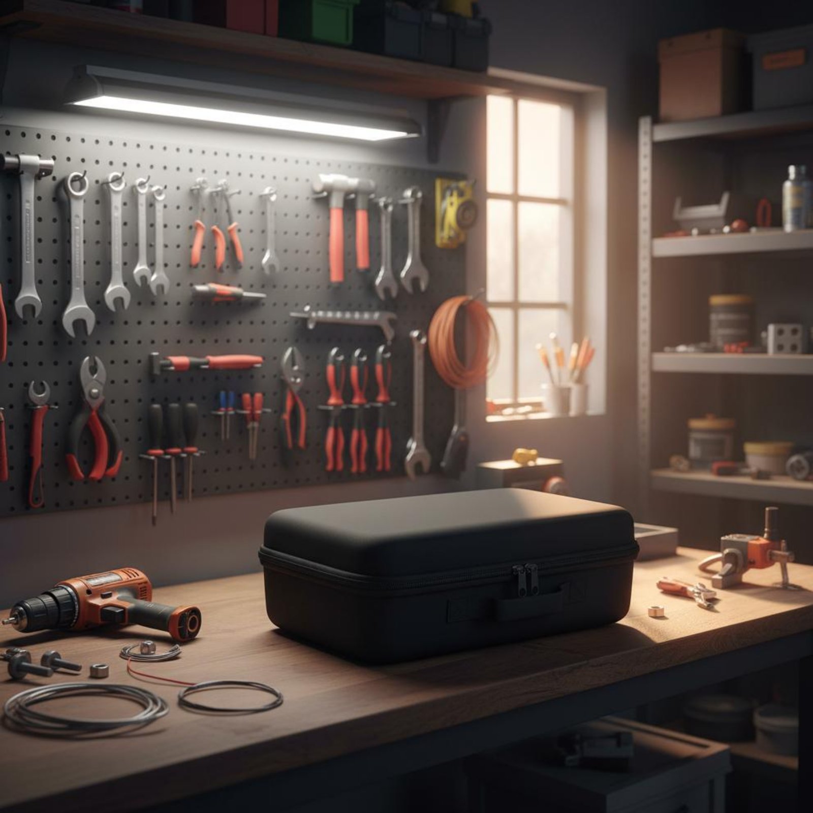 전기 드릴 운반 케이스 전기 기술자, 기술자, 작업장, - Tools In Electrical Workshop 리뷰 및 가격