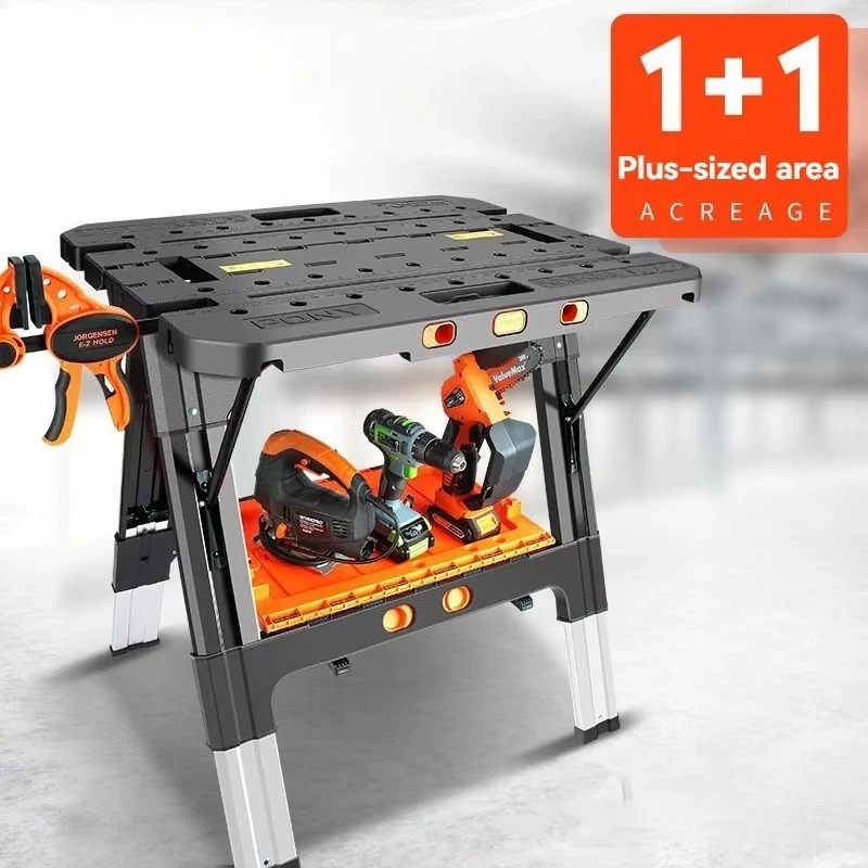 휴대용 접이식 작업대 12인치 클램프 포함 - 차고 작 - Workbench Portable Fold 리뷰 및 가격